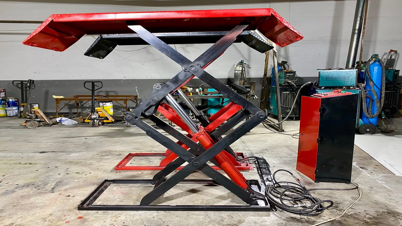2 Metre Makaslı Hidrolik Lift