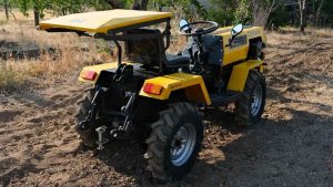 18 HP Benzinli Belden Kırmalı Mini Traktör