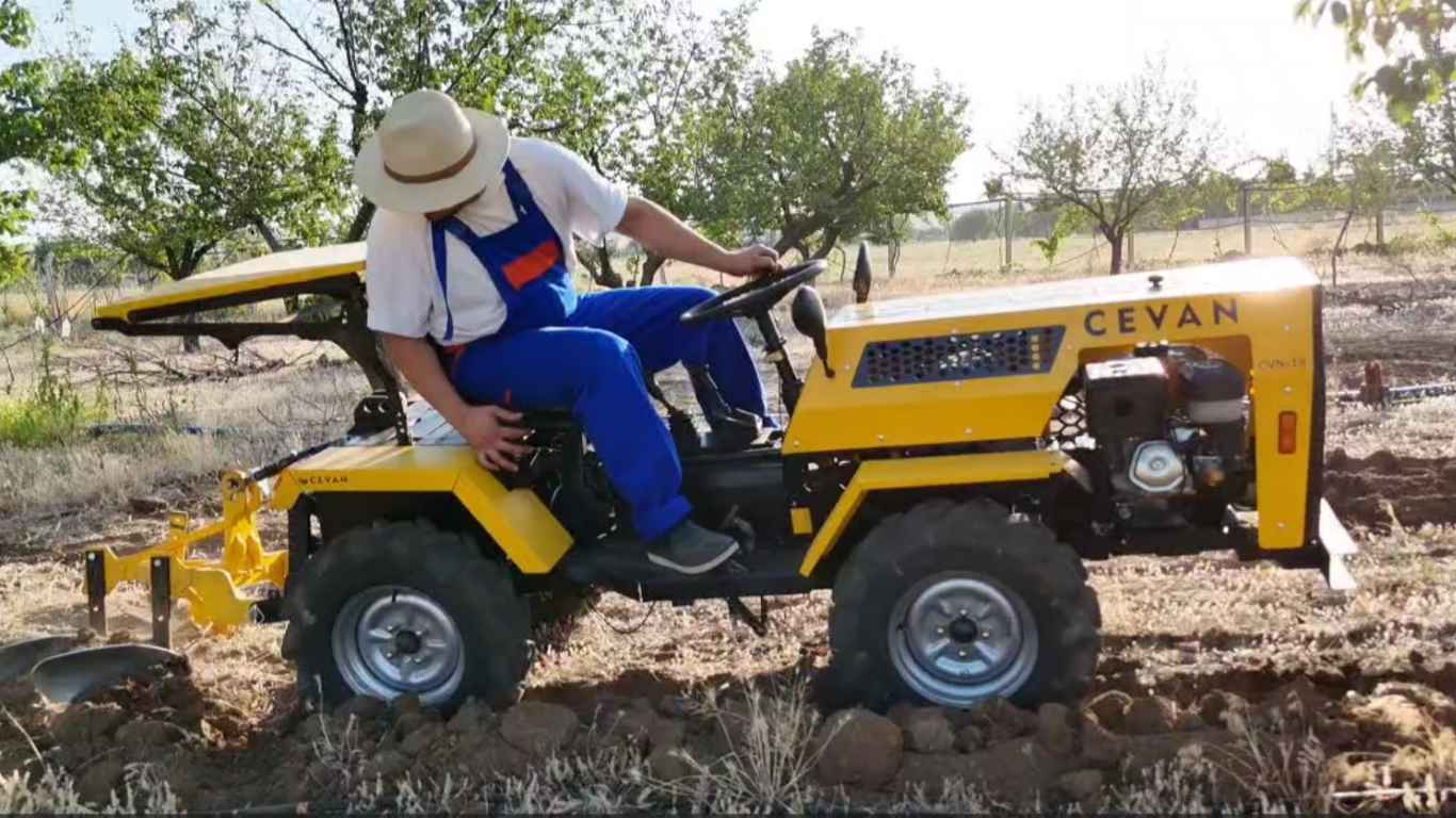 Cevan 18 HP Benzinli Mini Traktör - Görsel 6