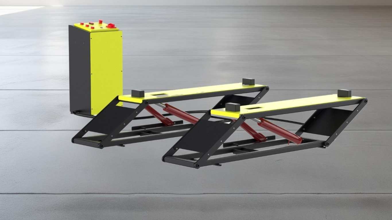 50 cm Yükseklikli Hidrolik Makaslı Lift – 3.500 kg Kaldırma Kapasitesi