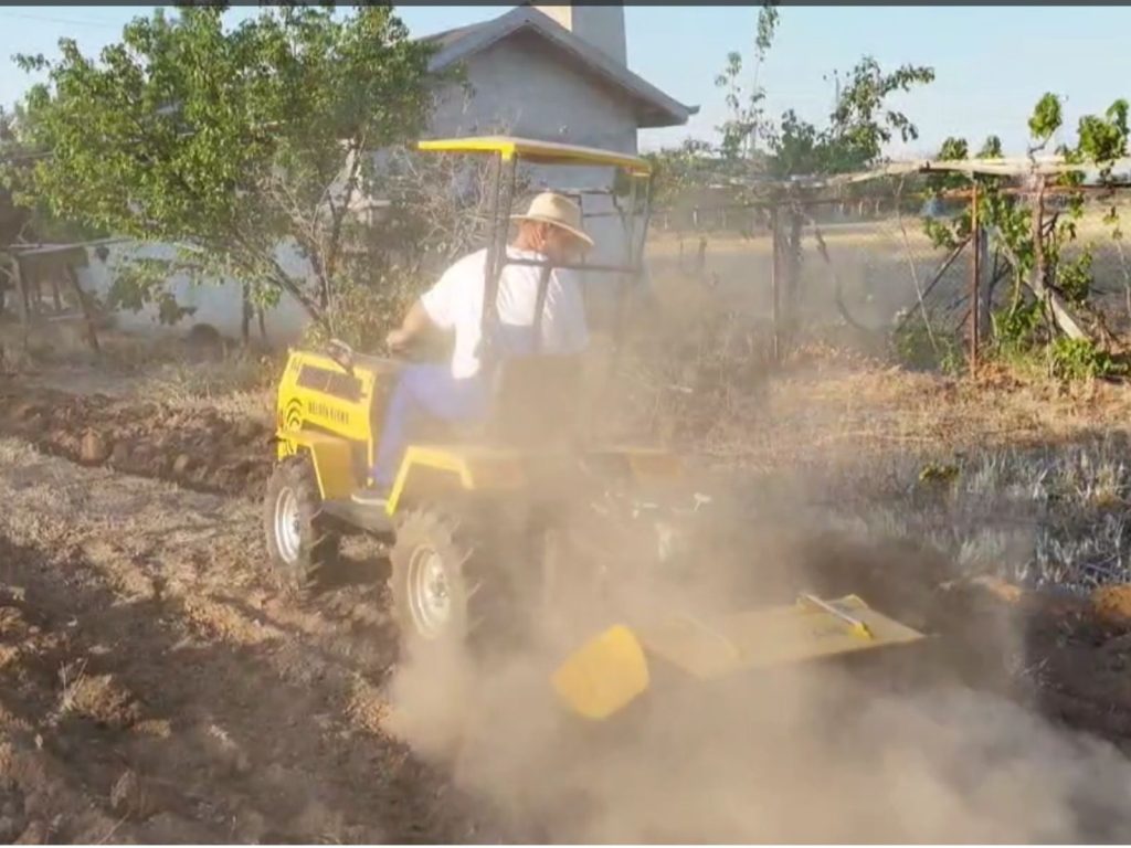CEVAN 18 HP Benzinli Belden Kırmalı Mini Traktör